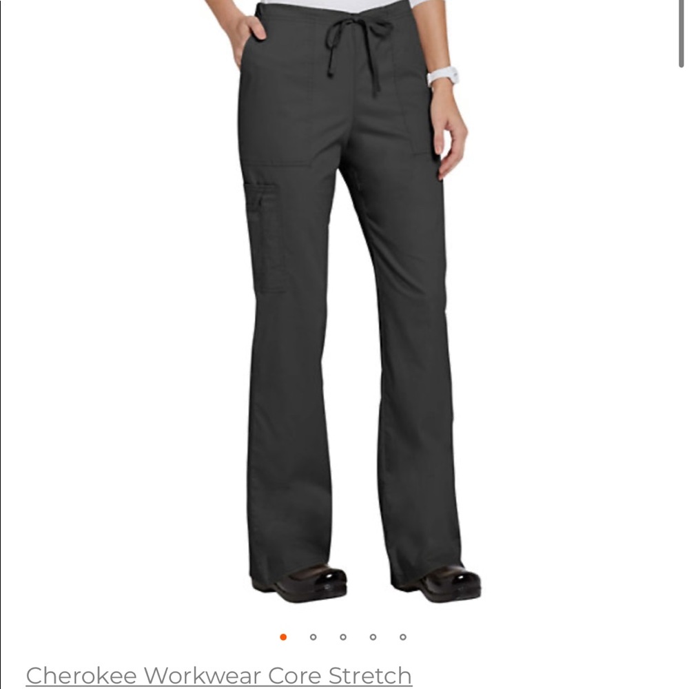 Cherokee Pewter Workwear Core Strength Scrub Pants